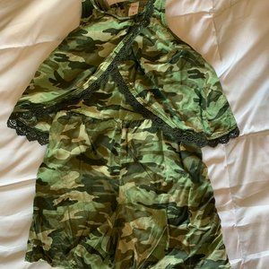 Camo Justice Romper